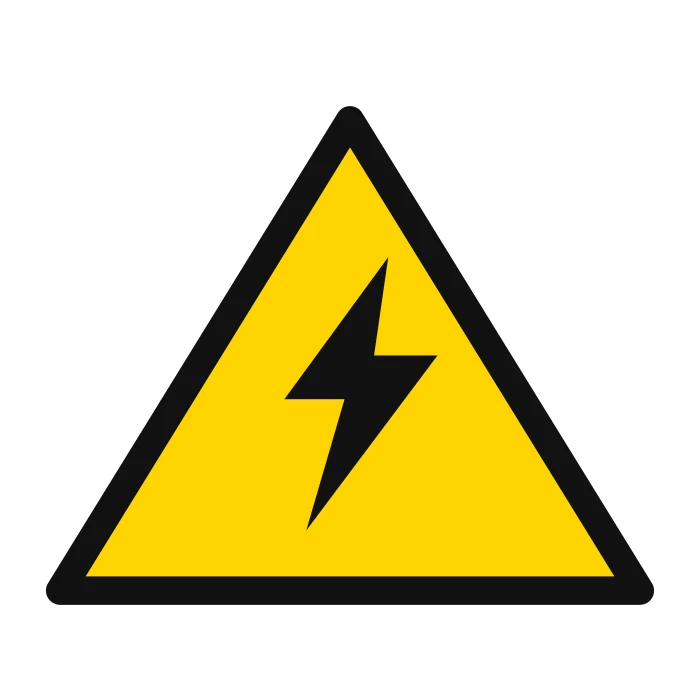 Electric Shock Sign 190 mm