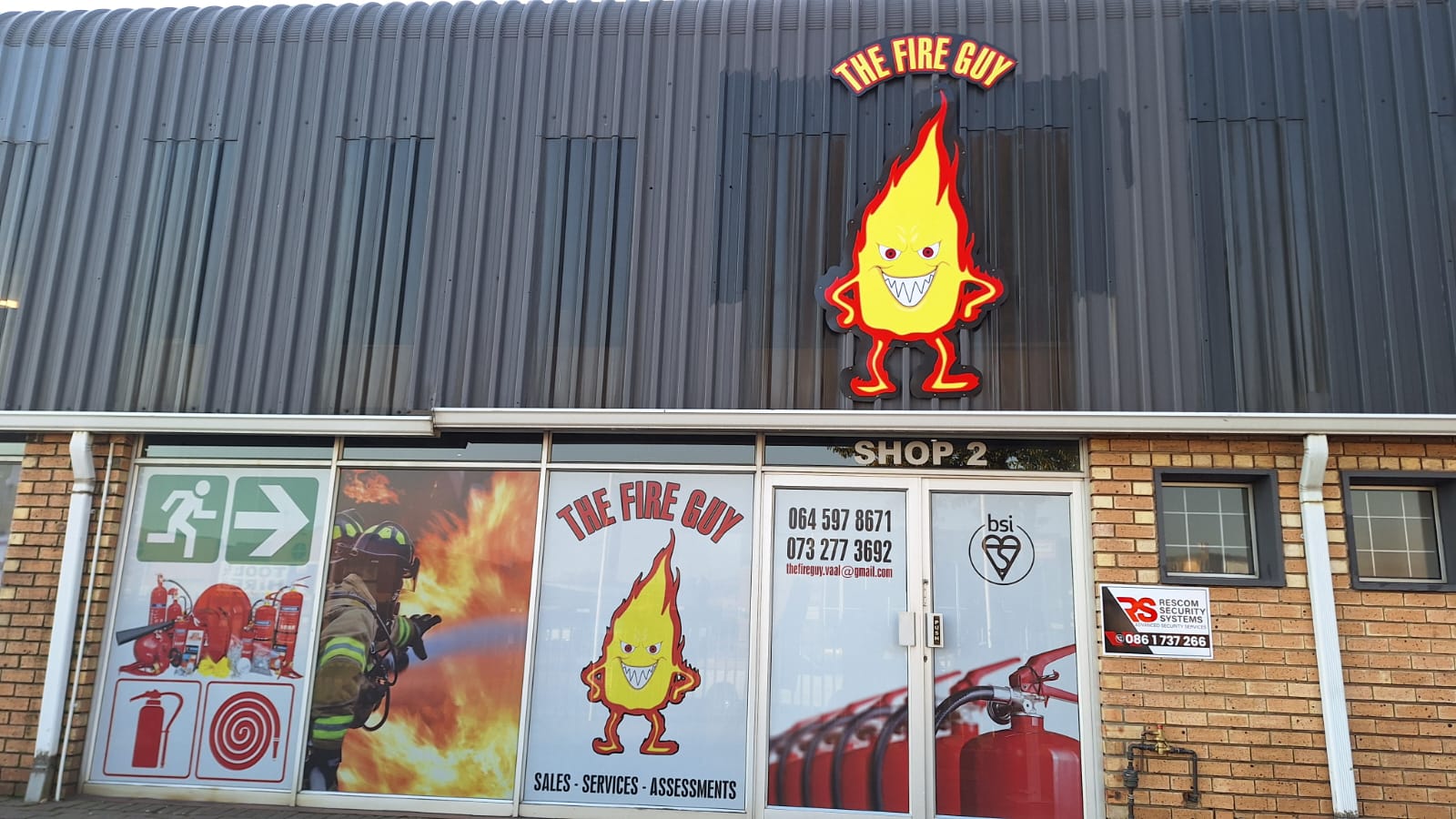 The Fire Guy — Vanderbijlpark premises